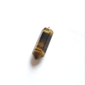 Genuine Tiger's Eye Fine Stone Warhead Shape Pendant Tigers Eye Stone Pendant